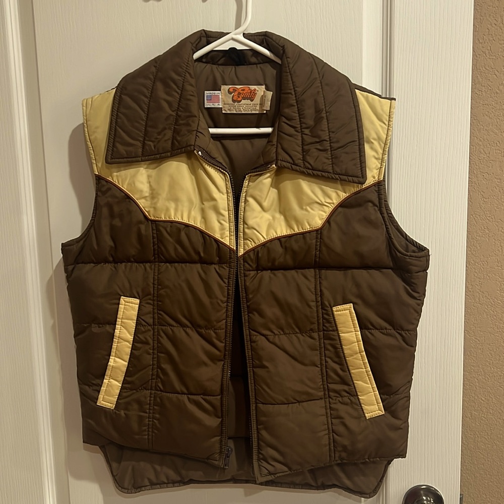 Vintage “Comfy” western vest